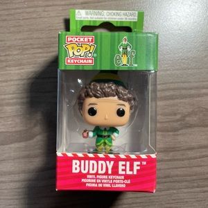 Buddy the Elf Funko pop keychain